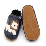 Lion Design Leather Baby Shoes