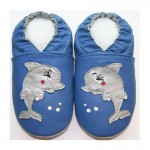 Fish Design Leather Baby Shoes