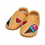 Embroidered Leather Baby Shoes