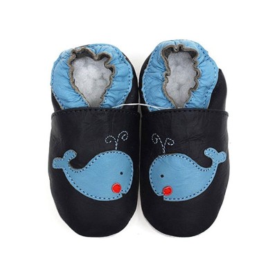 Fish Soft Sole Leather Baby Shoes