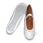 Synthetic-leather Ballet Shoes